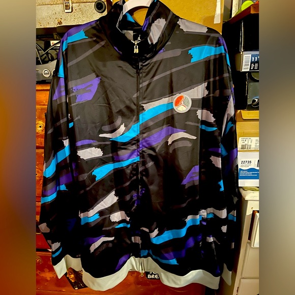Jordan retro 8 Aqua full zip XXL - Picture 1 of 2